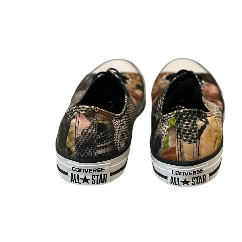 Converse Chuck Taylor All Star OX Digital Floral Sneaker Shoe Size 8
